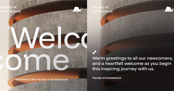 Welcome to the Faculty of Architecture