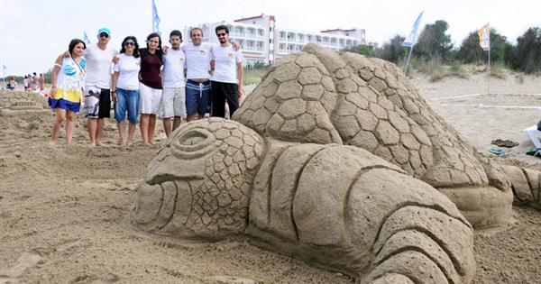 8th Sand Sculpture Festival in EMU