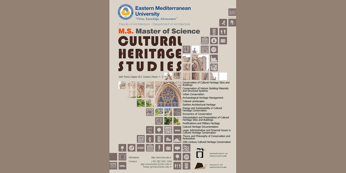 MS in Cultural Heritage Studies