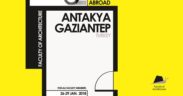 3L EVENTS- ABROAD: Antakya/ Gaziantep, Turkey