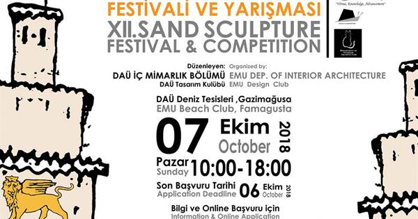 XII.Sand Sculpture Festival and Competition